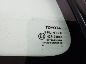 TOYOTA Corolla (2004–2007) Seitenscheibe hinten (Karosserie) 62720-02050 - 4