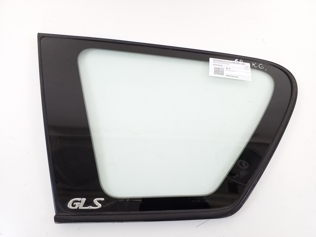 TOYOTA Avensis Verso 1 generation (2001-2003) Left side rear body window 62720-44310 21020223