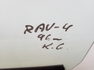 TOYOTA RAV 4 A1 (1994–2000) Vitre de porte latérale arrière - 3