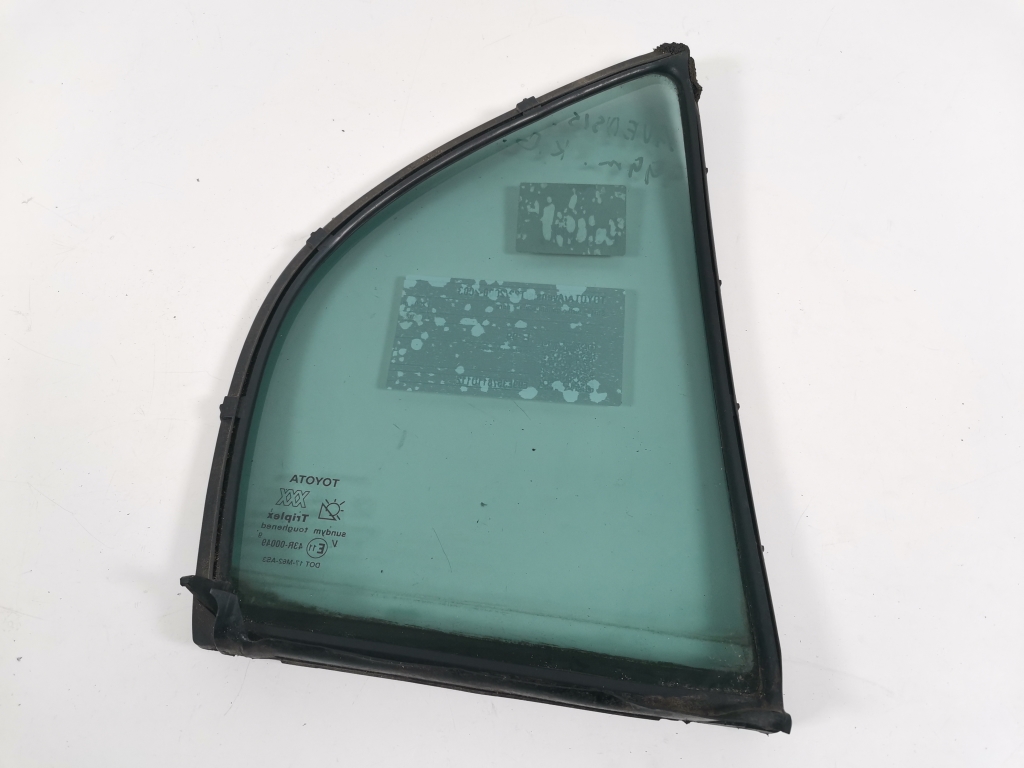 TOYOTA Avensis 1 generation (1997-2003) Rear Left Door Window 21020106