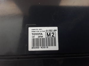 TOYOTA RAV 4 A4 (2012–2018) Vadības bloks 8926042010 - 3