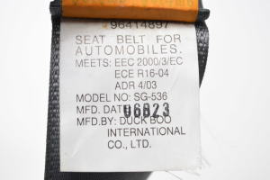 Chevrolet Lacetti (2004–2013) Sicherheitsgurt vorne 96414897 - 5