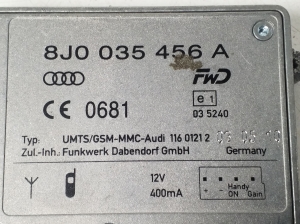 AUDI A6 ALLROAD C6 (2004–2011) Antenna amplifier 8J0035456A - 3