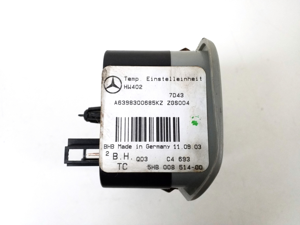 MERCEDES-BENZ Vito W639 (2003-2015) Climate  Control Unit A6398300685 21021119