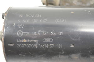 Mercedes Benz C-Class 204 (2007–2014) Anlasser A0061512501 - 4