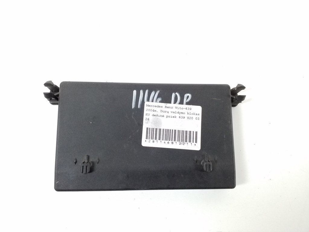 MERCEDES-BENZ Vito W639 (2003-2015) Front Right Door Control Unit A6398200326 21020587