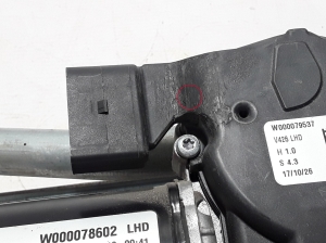  Windshield wiper mechanism 