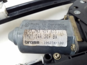 Volkswagen Sharan (1995–2010) Rear side door window regulator and its parts - 2