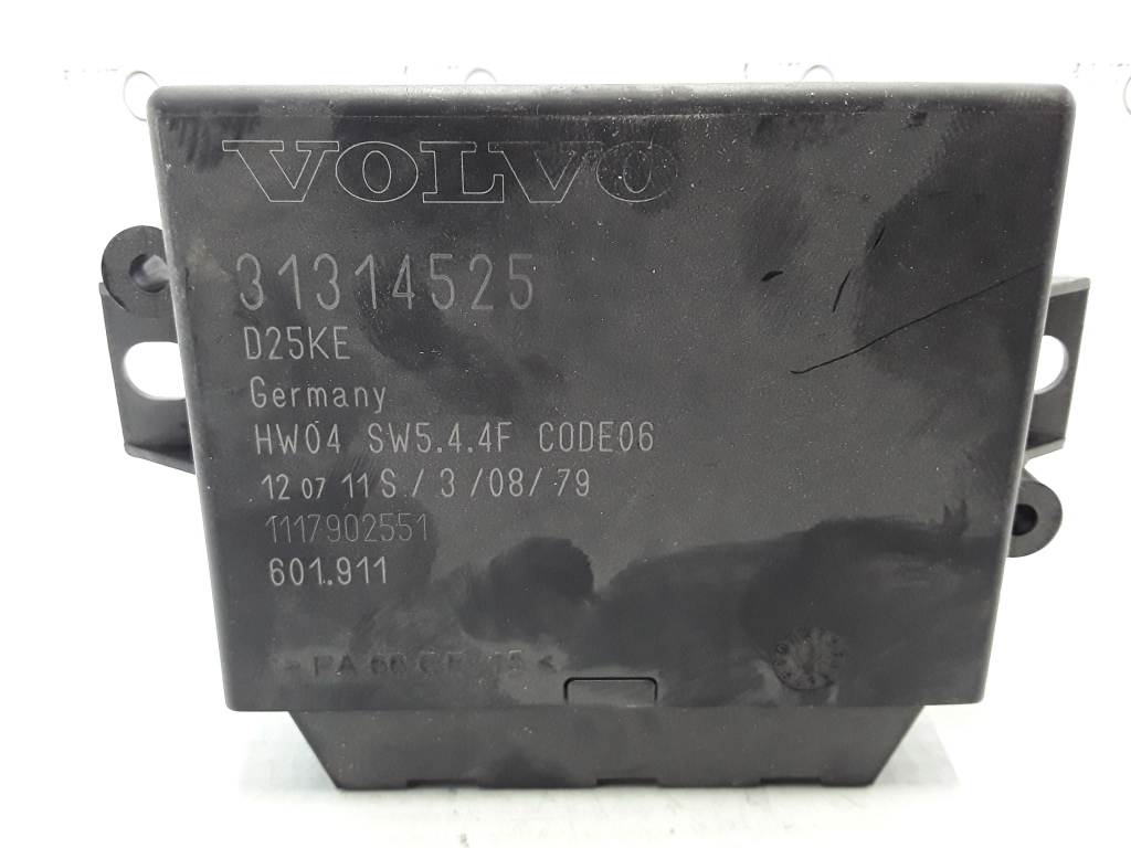 VOLVO V60 1 generation (2010-2020) Parkavimo daviklių (parktronikų) valdymo blokas 31314525 22297951