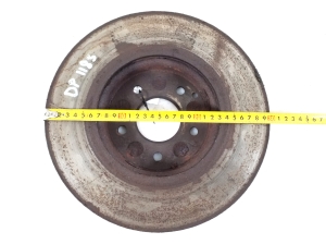 Mercedes Benz SLK-Class 171 (2004–2011) Eesmine piduriketas A2034210512 - 3