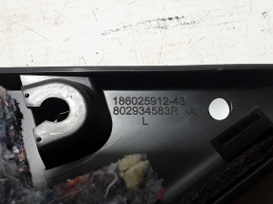 RENAULT Scenic (2016–2026) Peegli kolmnurkne ilupaneel 802934583R - 2