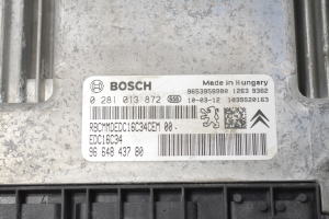Peugeot 308 (2007–2015) Engine control unit 9664843780 - 3