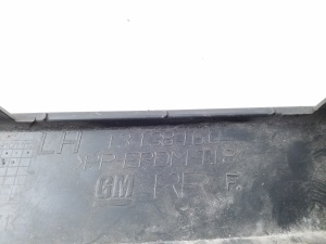Opel Astra H (2004–2010) Front bumper lower spoiler 13138160 - 2