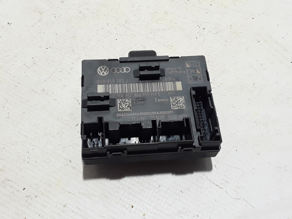 AUDI Q5 8R (2008-2017) Front Left Door Control Unit 8K0959793 22424797