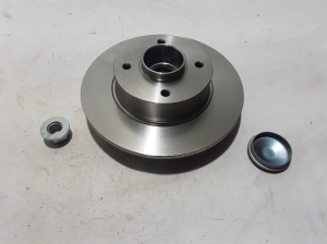 RENAULT Wind (2010–2013) Rear brake disc 7701207823 - 2