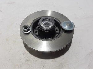 RENAULT Wind (2010–2013) Rear brake disc 7701207823 - 3