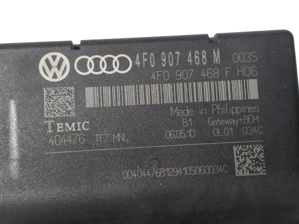 AUDI A6 allroad C6 (2006-2011) Autres unités de contrôle 4F0907468M 21939010