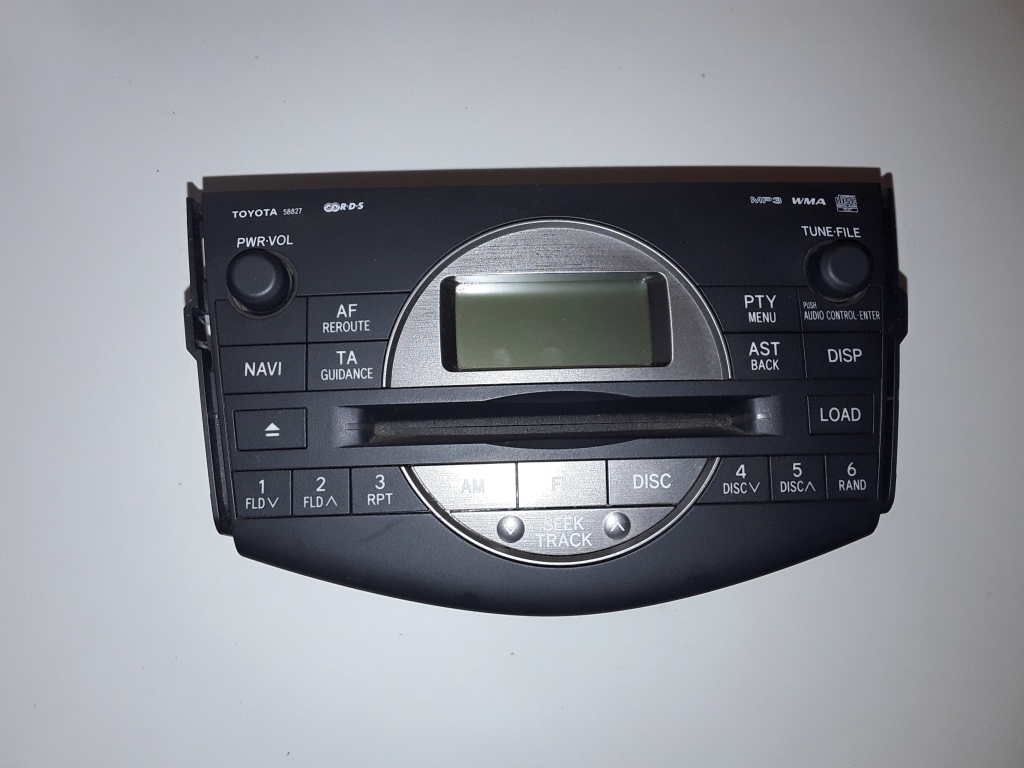 TOYOTA RAV4 3 generation (XA30) (2005-2012) Muzikos grotuvas su navigacija 8612042220 22566842