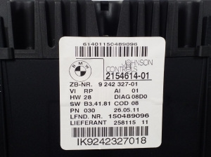 BMW 1 SERIES E82 (2007–2013) Kombiinstrument 9242327 - 5