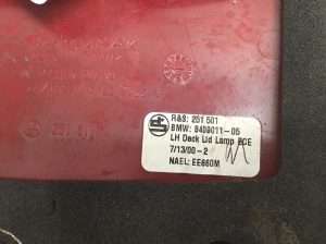 BMW X5 E53 (1999–2006) Tagatuli tagaluugil 8409011 - 2