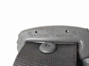 Mercedes Benz CL-Class C216 (2006–2014) Tagumine turvavöö A2168601085 - 3