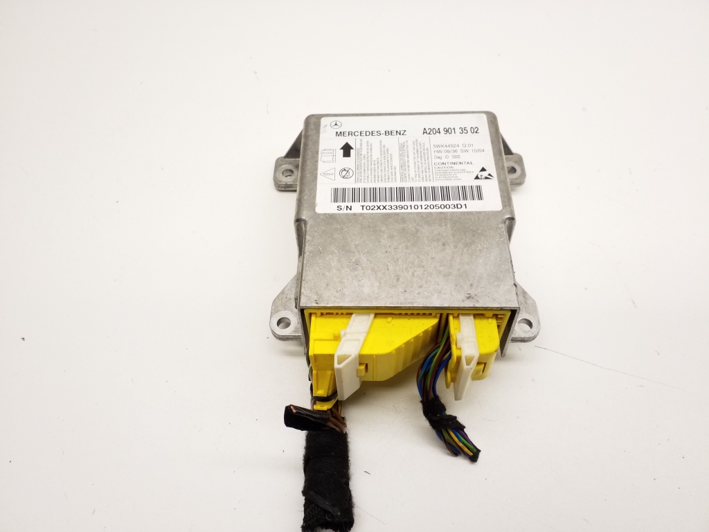 Mercedes Benz C-Class 204 (2007–2014) Airbagsteuergerät A2049013502 Mercedes Benz C-Class 204 (2007–2014) Airbagsteuergerät A2049013502