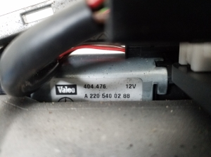 Mercedes Benz SLK-Class 171 (2004–2011) Stūres statnis un tā detaļas - 2