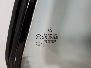 Mercedes Benz CL-Class C216 (2006–2014) Seitenscheibe hinten (Karosserie) - 2