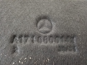 Mercedes Benz SLK-Class 171 (2004–2011) Trunk carpet A1716800142 - 2