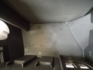  Fuse box housing under the hood 