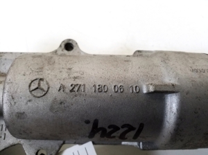Mercedes Benz SLK-Class 171 (2004–2011) Ölfiltergehäuse A2711800610 - 3