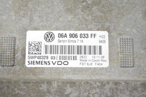 Seat Leon (2005–2012) Motorsteuergerät 06A906033FF - 2