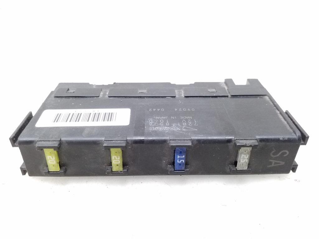 SUZUKI Grand Vitara 2 generation (2005-2014) Fuse box 72818506 25043584