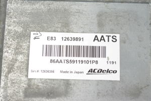 Opel Vectra C (2002–2008) Motorsteuergerät 12639891 - 3