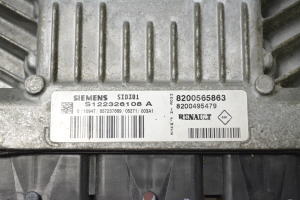 RENAULT Scenic (2003–2010) Motorsteuergerät 8200565863 - 3