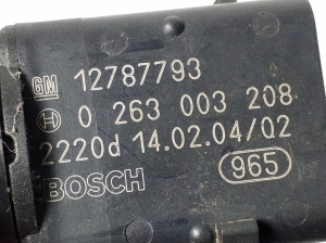 Opel Vectra C (2002–2008) PDC-Sensor vorne 12787793 - 2