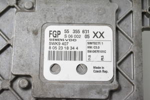 Opel Vectra C (2002–2008) Engine control unit 55355631 - 3