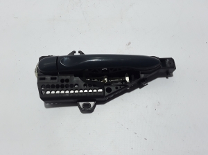 Front door external opening handle and its details