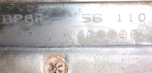Mazda 3 (2003–2009) Front underbody protection BP8F56110 - 2