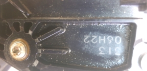 Honda Civic VIII (2005–2012) Gaspedalsensor 31306H22 - 2