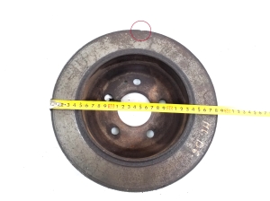 Mercedes Benz ML-Class 163 (1998–2005) Tagumine piduriketas A1634210112 - 3