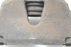 Opel Astra H (2004–2010) Priekšējais bremžu suports 93173273 - 2