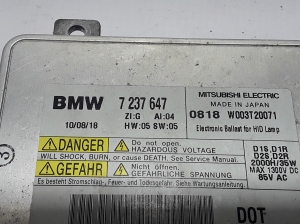 BMW 5 SERIES F10 (2010–2017) Ksenoontulede juhtplokk 7237647 - 3
