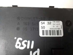 Mercedes Benz ML-Class 163 (1998–2005) Vadības bloks A1635455432 - 4