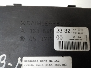Mercedes Benz ML-Class 163 (1998–2005) Vadības bloks A1635452332 - 2