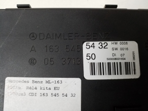 Mercedes Benz ML-Class 163 (1998–2005) Module de commande A1635455432 - 2