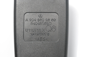 Mercedes Benz C-Class 204 (2007–2014) Sicherheitsgurtschloss hinten A2048602669 - 5