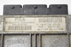 Peugeot 206 (1998–2013) Motorsteuergerät 9641815780 - 4