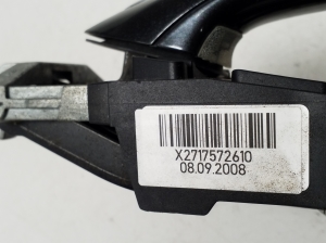 BMW 7 SERIJA F01 (2008–2015) Front door exterior handle 7572610 - 5