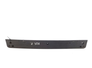   Front bumper number plate holder 